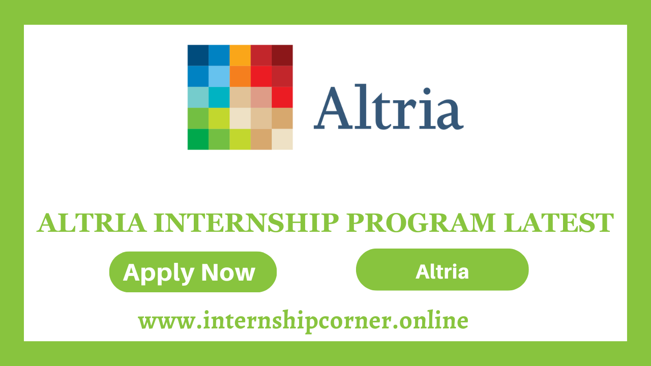 Altria Internship Program
