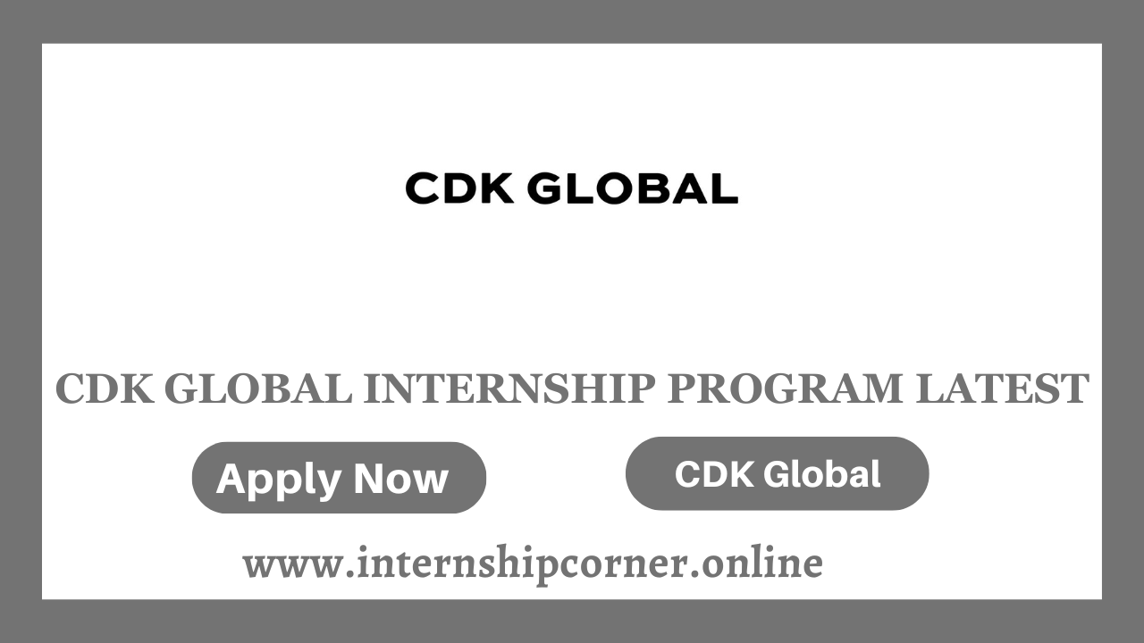 CDK Global Internship Program