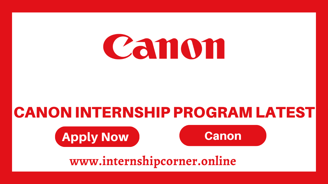Canon Internship Program