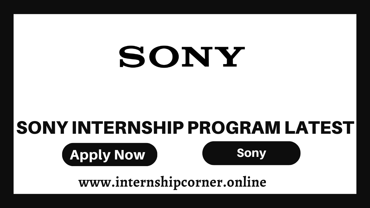 Sony Internship Program