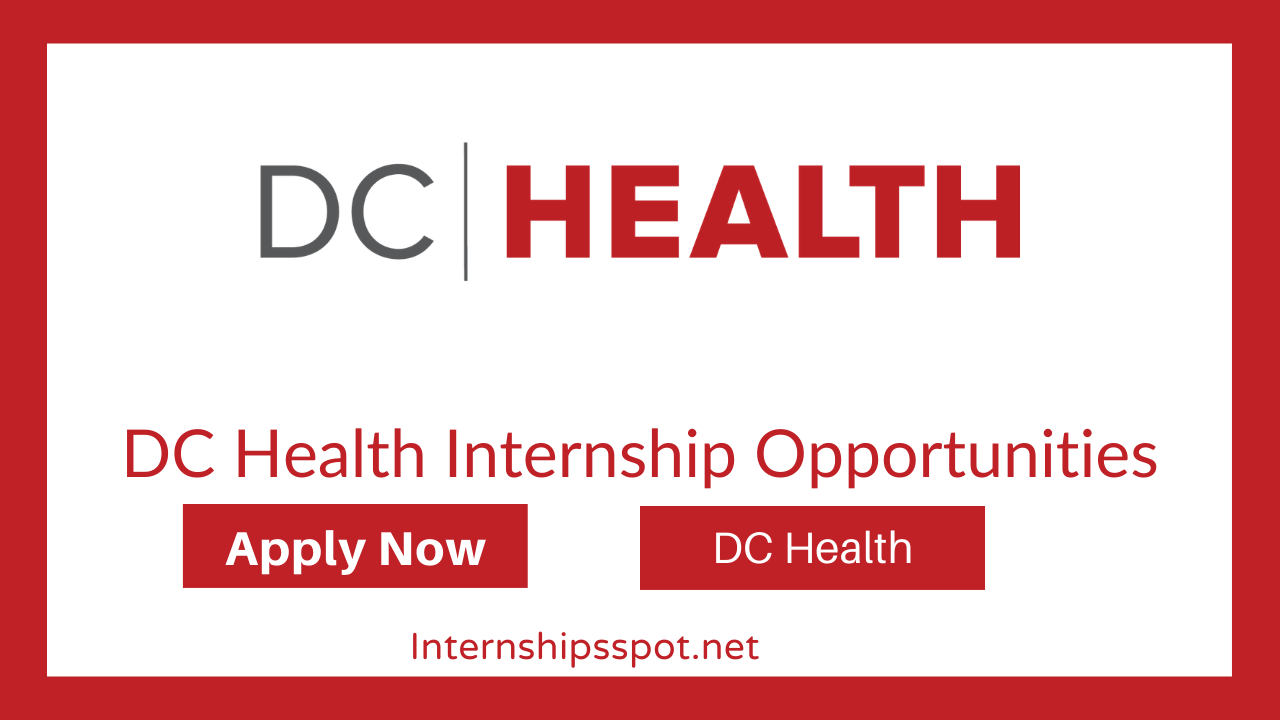 DC Health Internships Opportunities